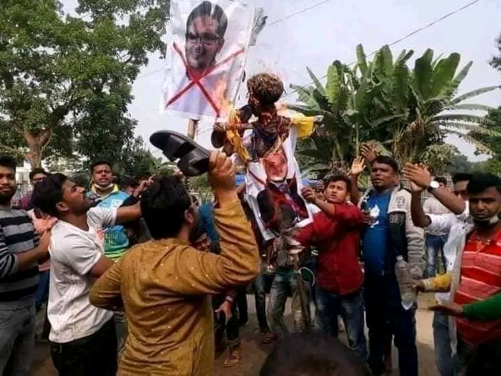 বাসুদেব ইউনিয়নকে আখাউড়া উপজেলায় স্থানান্তরের পরিকল্পনা নিয়ে এলাকায় বিক্ষোভ