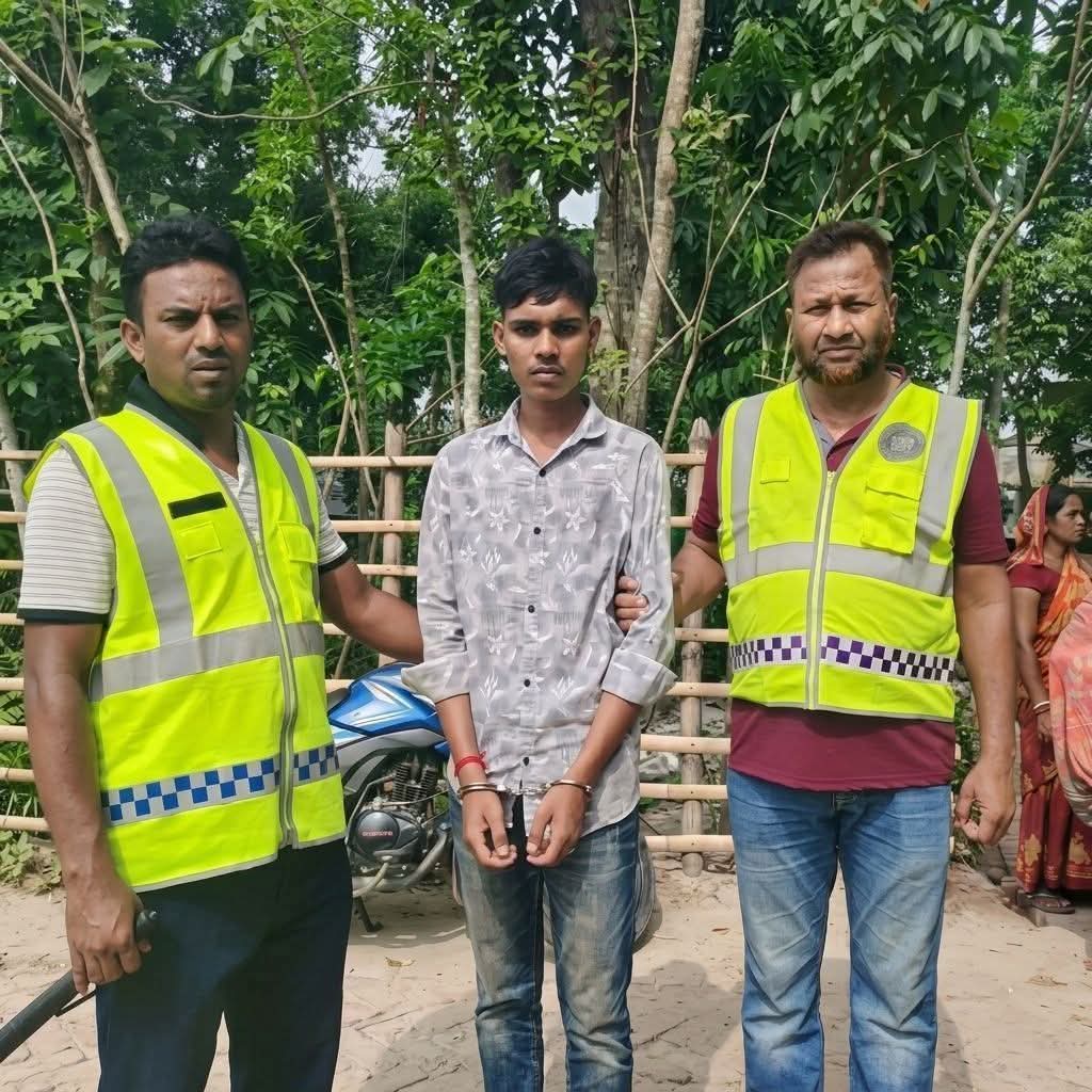 কেশবপুরে ৯ বছরের শিশুকে ধর্ষণ, স্কুলছাত্র গ্রেফতার: এলাকায় তীব্র ক্ষোভ