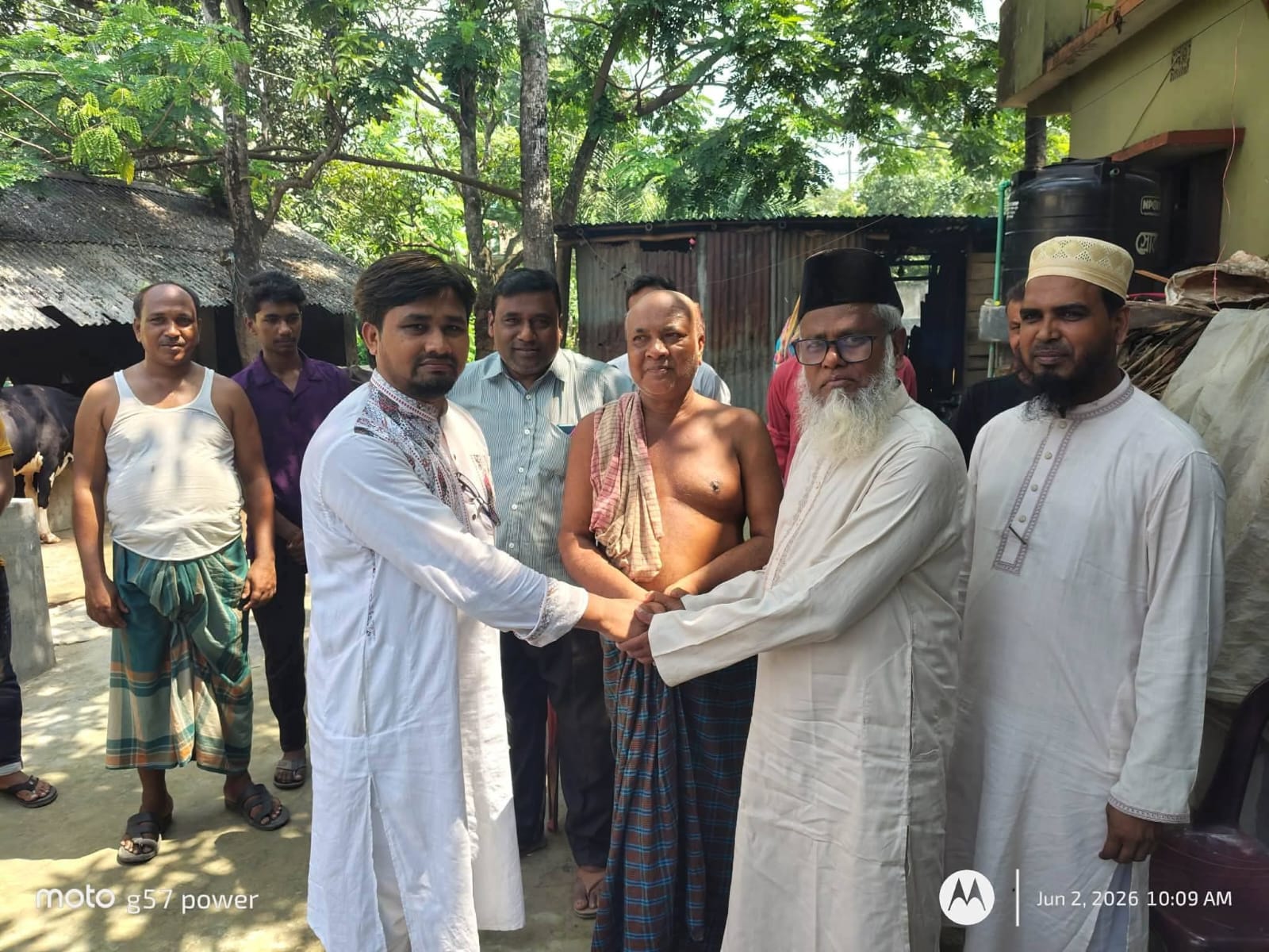 যশোরের মনিরামপুর উপজেলার ৩ নম্বর ভোজগাতী ইউনিয়নের চেয়ারম্যান প্রার্থী শামীম হোসেনকে পরিচয় করিয়ে দিলেন অ্যাডভোকেট গাজী এনামুল হক এমপি