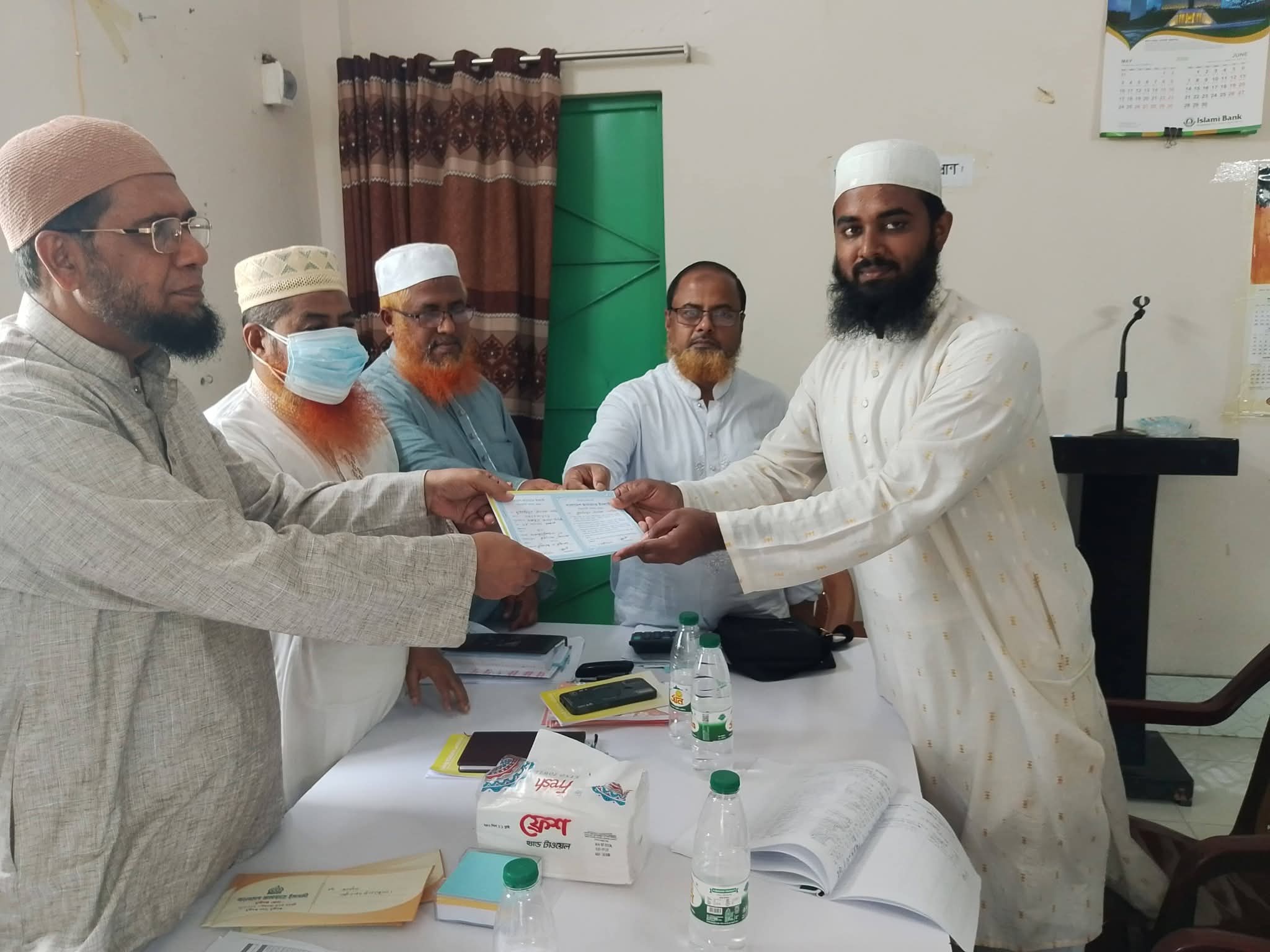 সদ্যবিদায়ী শিবিরের জেলা সভাপতি মুজাহিদুল ইসলামের বাংলাদেশ জামায়াতে ইসলামীতে যোগদান