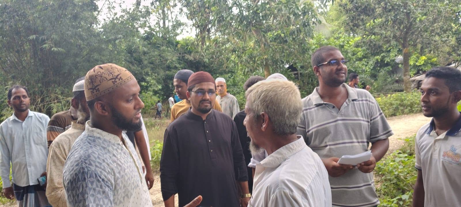 ভোজগাতী ইউনিয়নের ৭ নম্বর ওয়ার্ডে জামায়াত মনোনীত চেয়ারম্যান প্রার্থী শামীম হোসেনের গণসংযোগ
